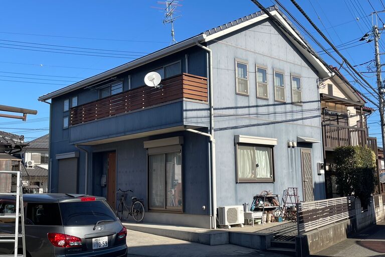 外壁塗装　施工前