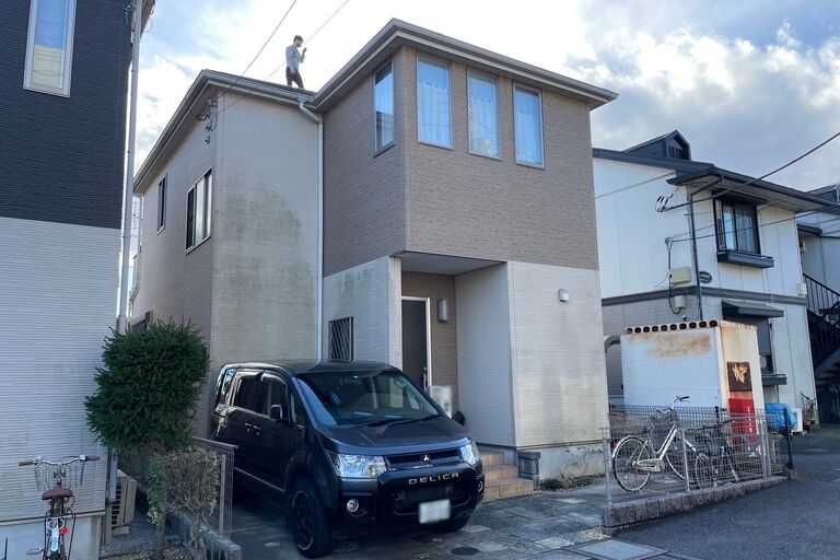 外壁塗装　施工前