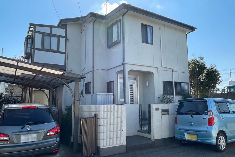 外壁塗装　施工前