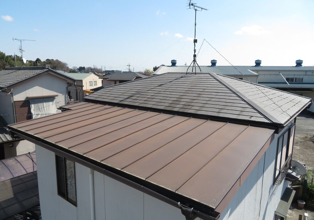 屋根　施工前