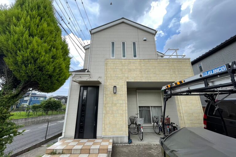 外壁塗装　施工前