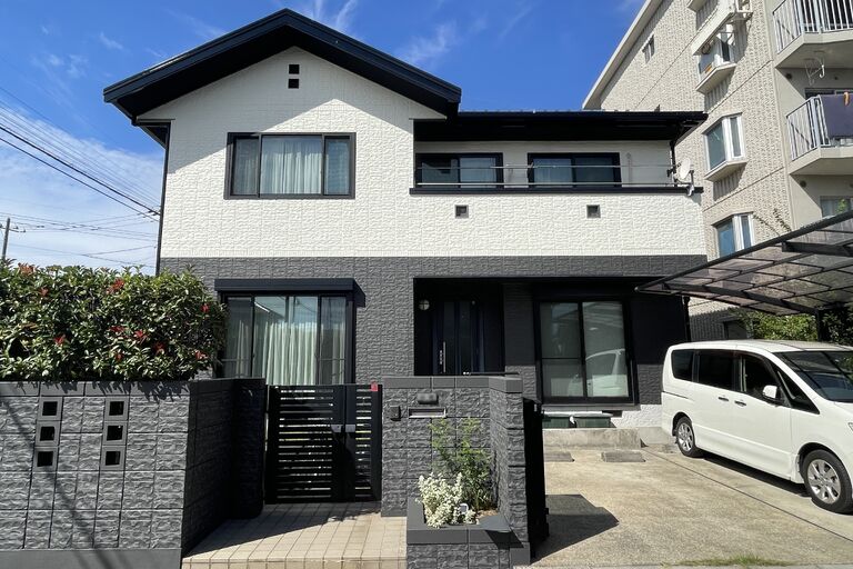 外壁塗装　施工後