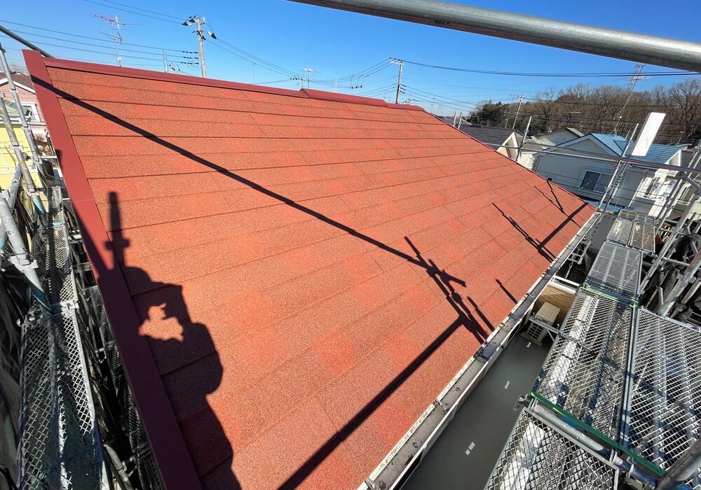 屋根　施工後1