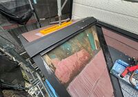 流山市松ヶ丘　スレート瓦差し替え