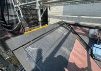 流山市松ヶ丘　スレート瓦差し替え完了