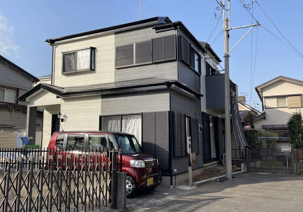 流山市松ヶ丘　N様邸　外壁塗装完了