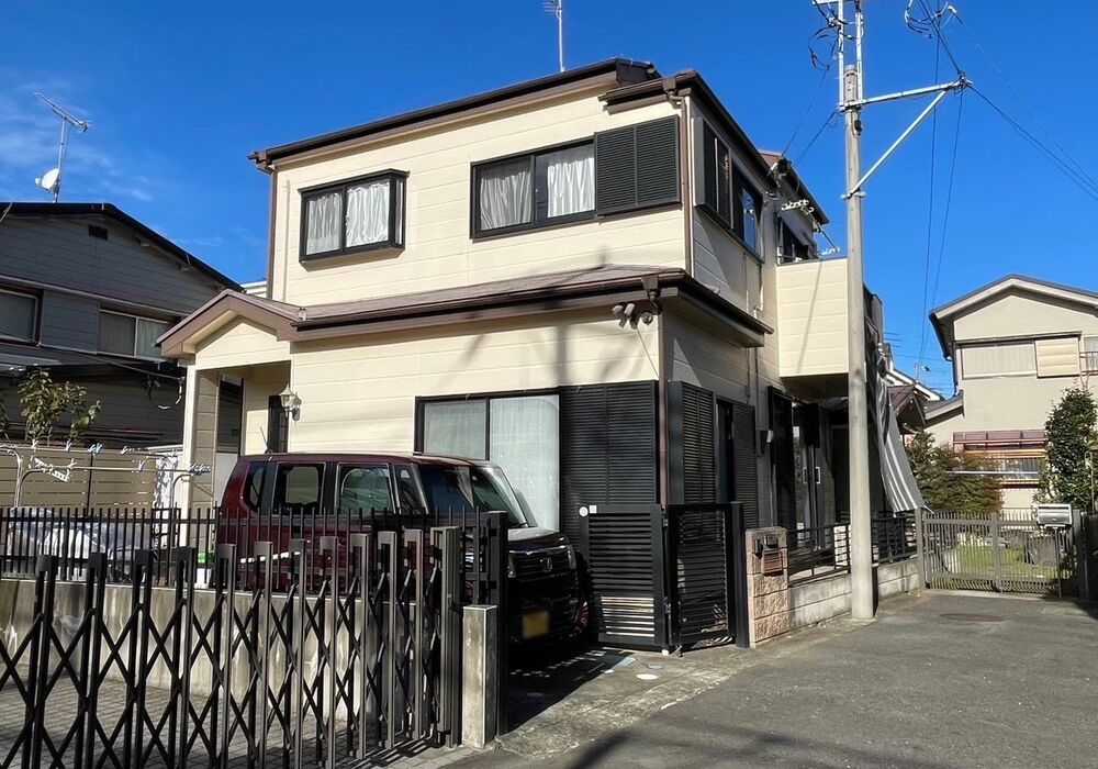 流山市松ヶ丘　N様邸　外壁塗装施工前
