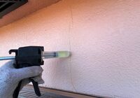 野田市　クラック補修（スムースエポ注入）