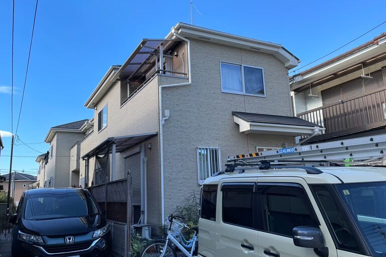 外壁塗装　施工前
