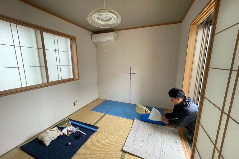 和室リフォーム　施工前
