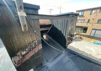 流山市　店舗　屋根看板部修繕工事　施工前-2