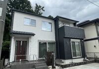 流山市西初石　外壁塗装工事　全景　完了写真