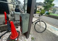流山市西初石　外壁塗装工事　門柱塗装　施工前