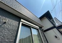 流山市西初石　外壁塗装工事　外壁　施工前-2
