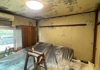 流山市江戸川台　マンション和室　クロス貼り替え工事　下処理完了
