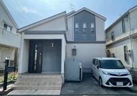 野田市山崎　外壁塗装工事　全景　施工前写真