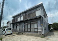 流山市東深井　アパート　外壁屋根塗装工事　完了