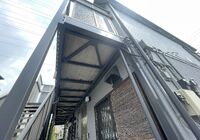 流山市東深井　アパート　外壁屋根塗装工事　鉄骨部　施工後