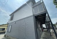 流山市東深井　アパート　外壁屋根塗装工事　外壁　施工後