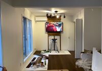 テレビ壁掛け工事